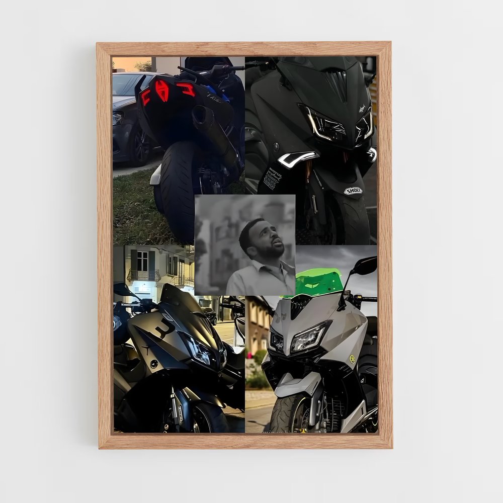 Poster Route des Champions – affiche Yamaha (vue 4)
